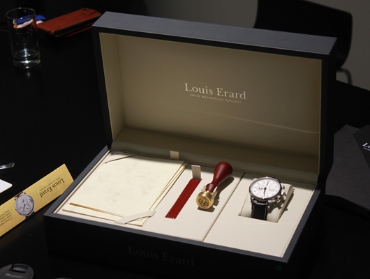 Louis Erard 1931 Vintage Chronograph Presentation Box